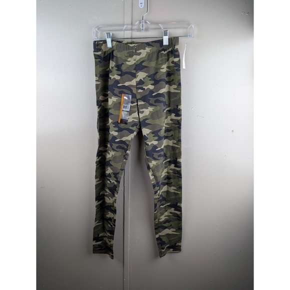 No Boundaries Pants - No Boundaries Womens Camo Print Leggings Green Camouflage Ankle Length M 7-9 NEW